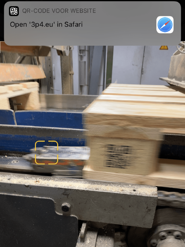 Go4Inkjet - PhotonJet printing QR on EPAL
