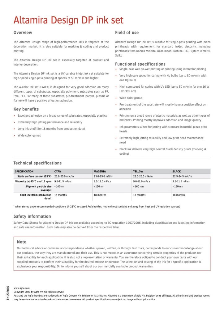 Altamira Black datasheet