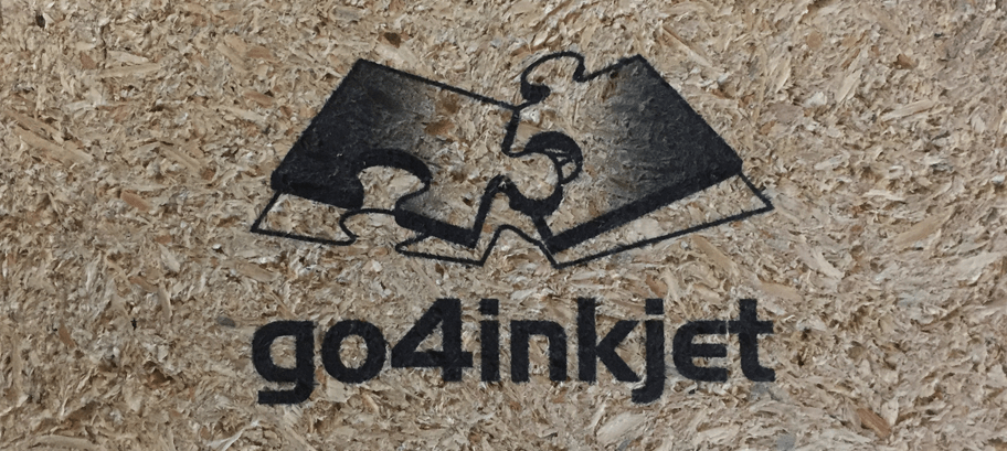 Go4Inkjet - Klos bedrukt met logo